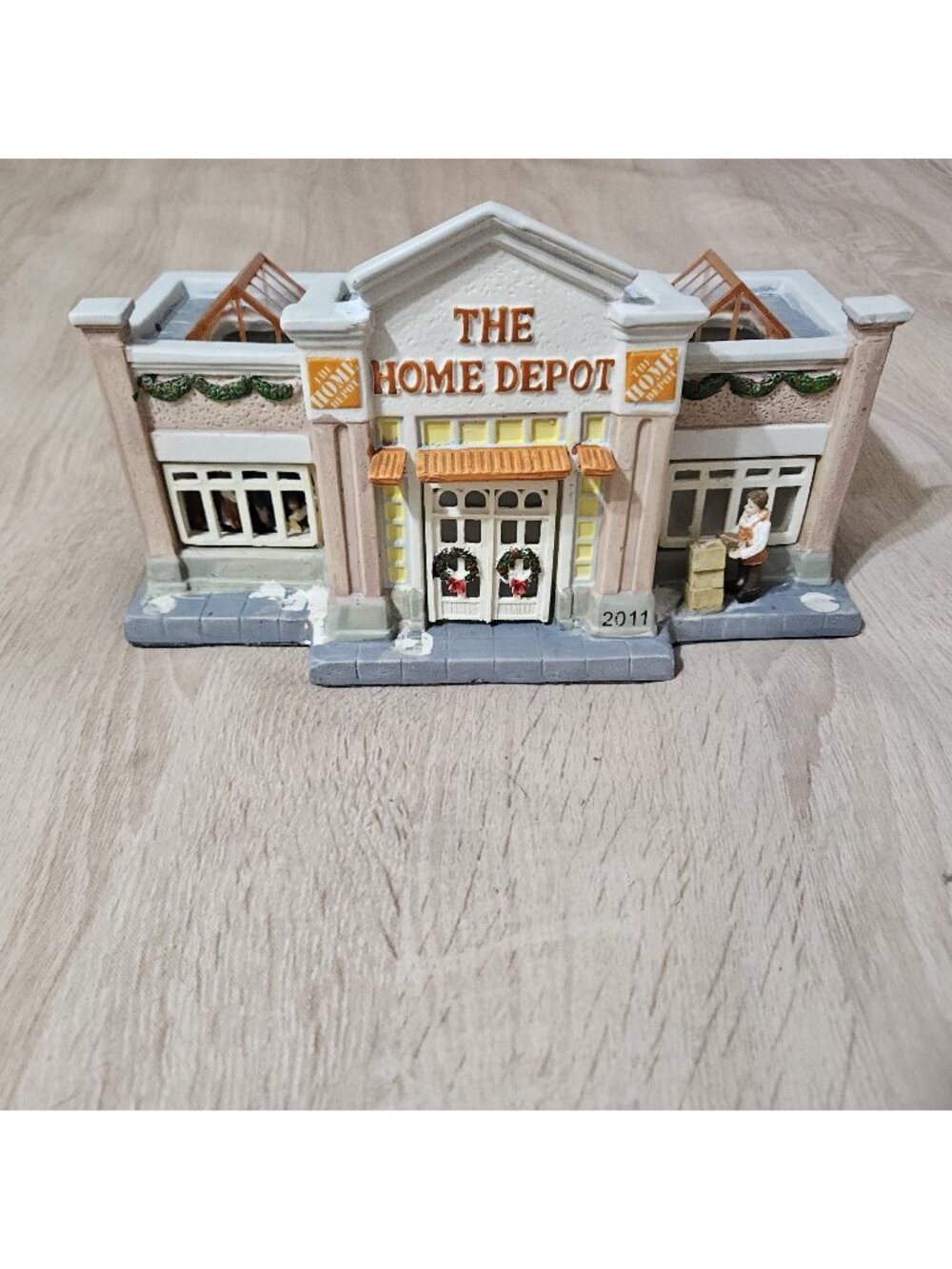 The Home Depot Store Canterbury Lane Building Christmas Village 2011